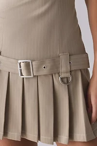 The Ragged Priest Draper Pleated Mini Dress