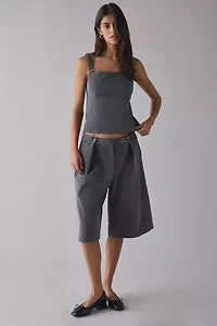 The Ragged Priest Tailor Backless Tank Top