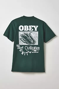 Obey Civilization Graphic Tee