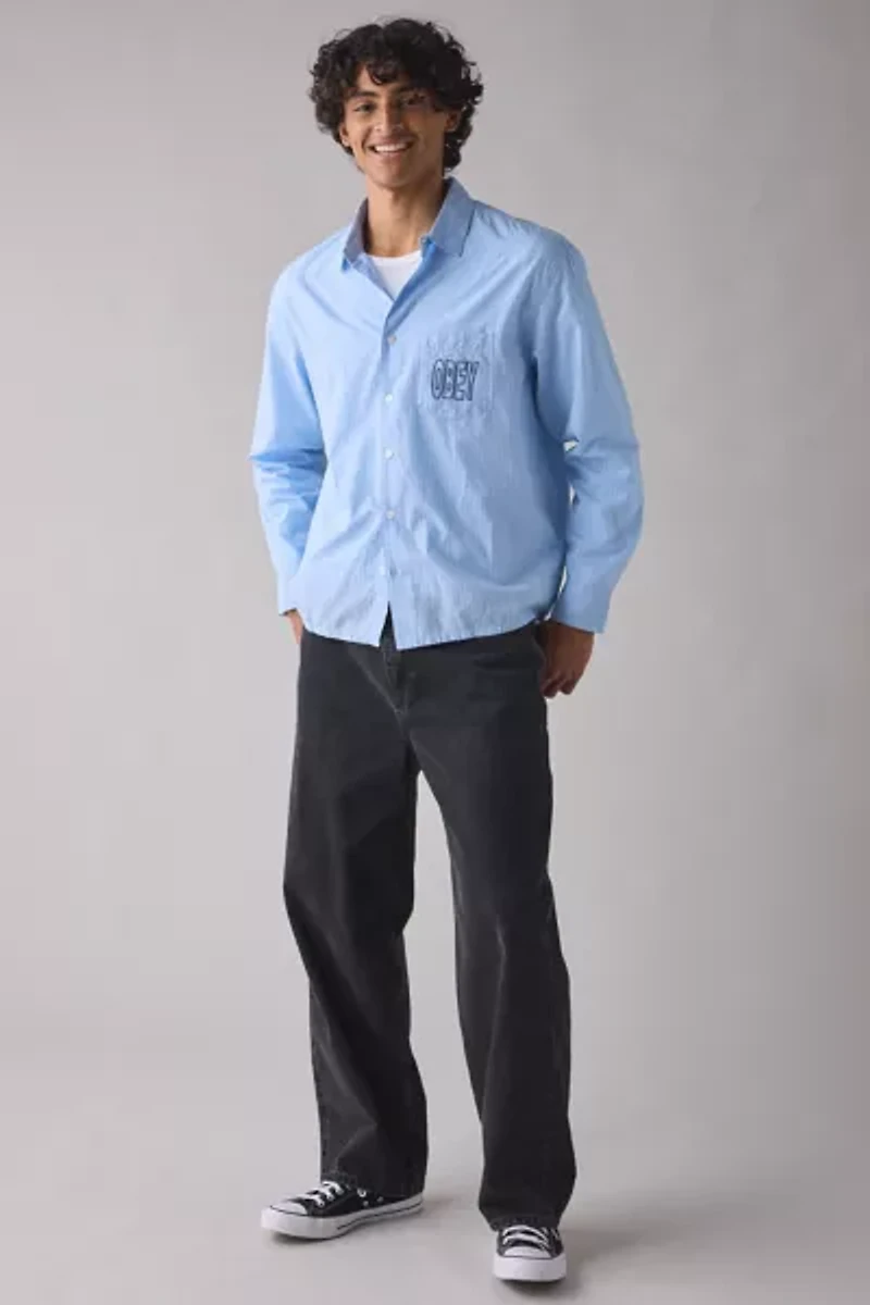 OBEY Bigwig Blueprint Woven Shirt