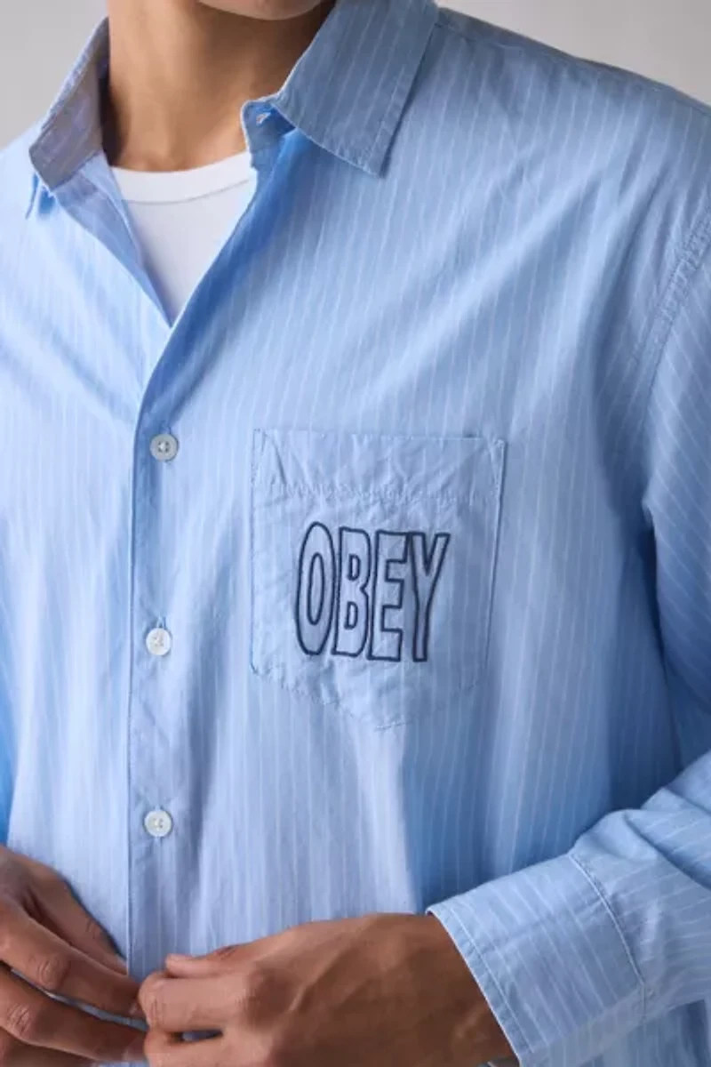 OBEY Bigwig Blueprint Woven Shirt