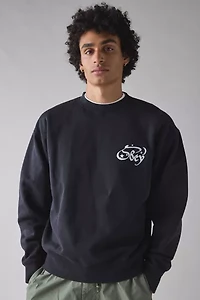 OBEY Spellbound Graphic Crew Neck Sweatshirt