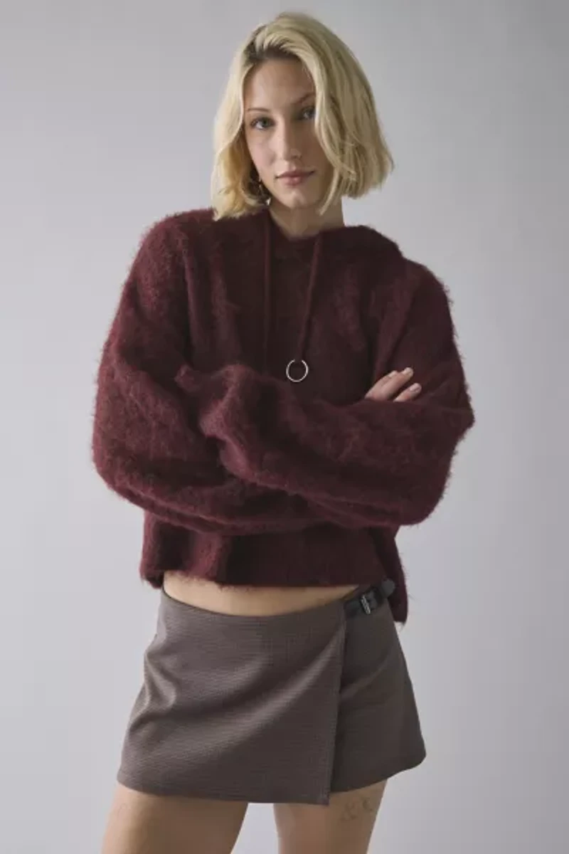 The Ragged Priest Arctic Brushed Knit Hoodie Sweater