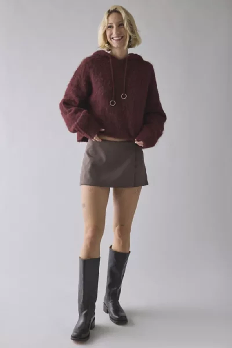 The Ragged Priest Arctic Brushed Knit Hoodie Sweater