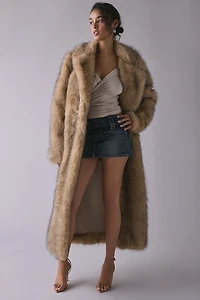 The Ragged Priest Tara Faux Fur Maxi Coat