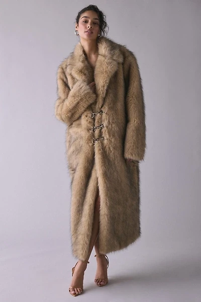 The Ragged Priest Tara Faux Fur Maxi Coat