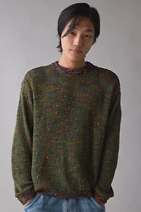 OBEY Martin Textured Crew Neck Sweater