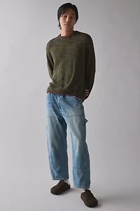 OBEY Martin Textured Crew Neck Sweater
