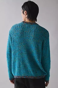 OBEY Martin Textured Crew Neck Sweater