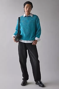 OBEY Martin Textured Crew Neck Sweater