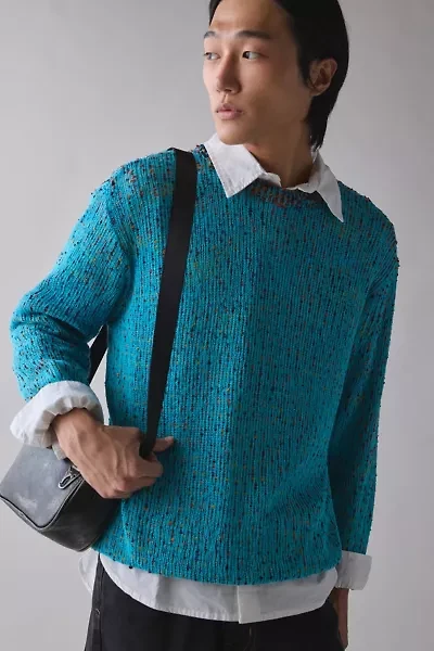OBEY Martin Textured Crew Neck Sweater