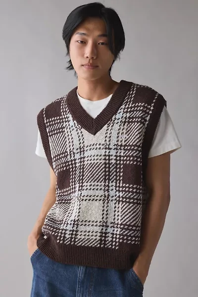 OBEY Avalon Plaid Sweater Vest