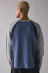OBEY Raglan Crew Neck Sweater