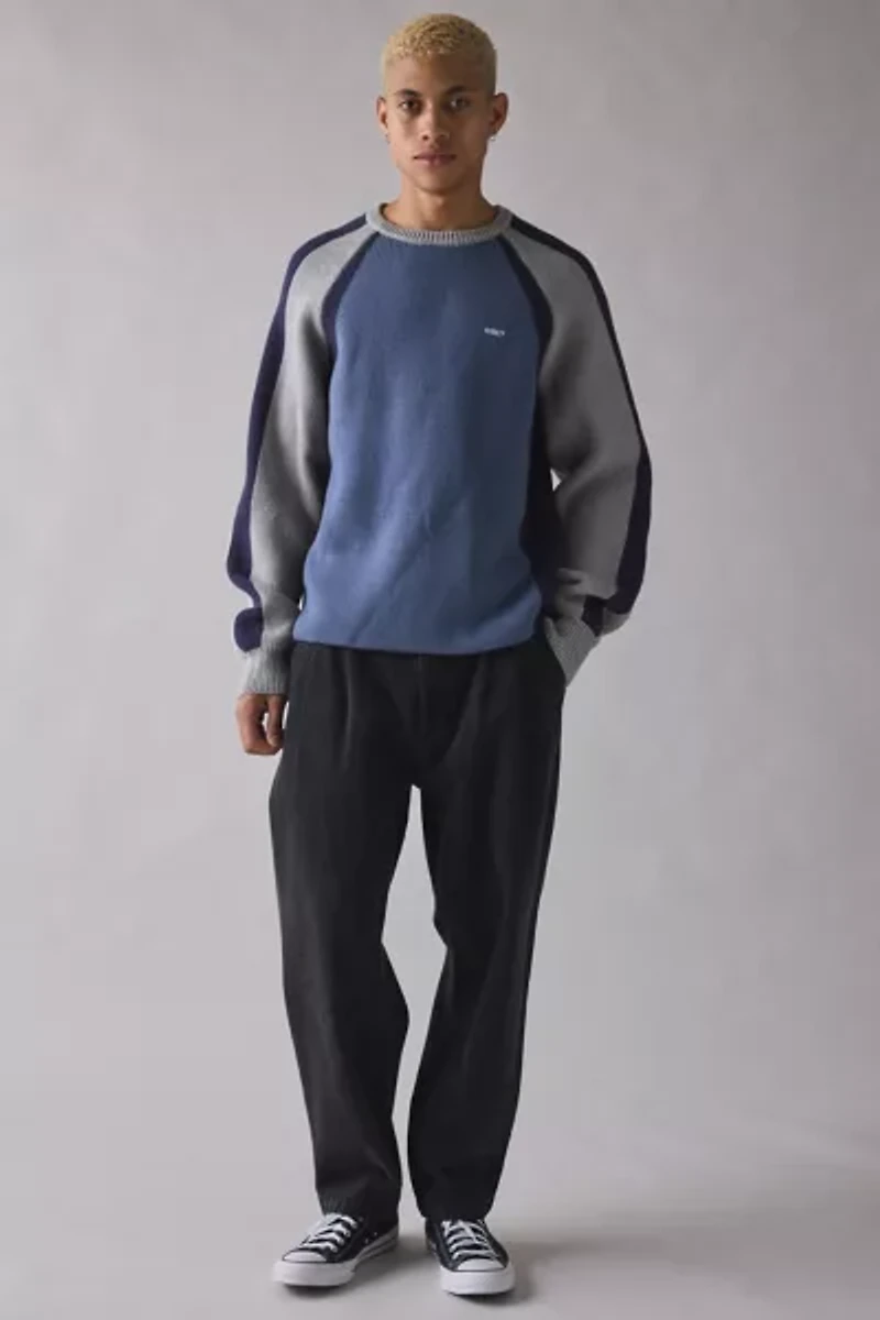 OBEY Raglan Crew Neck Sweater
