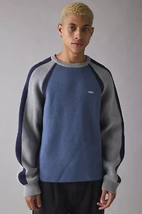 OBEY Raglan Crew Neck Sweater