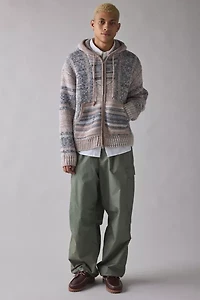 OBEY Zip Up Beach Sweater