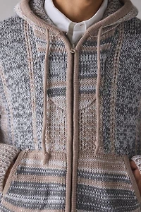 OBEY Zip Up Beach Sweater