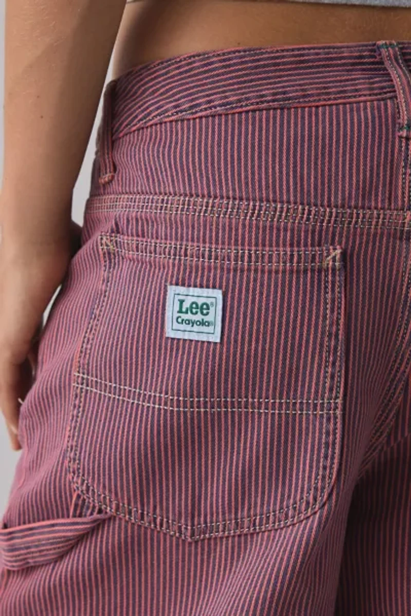 Lee X Crayola Mid-Rise Straight Leg Carpenter Jeans