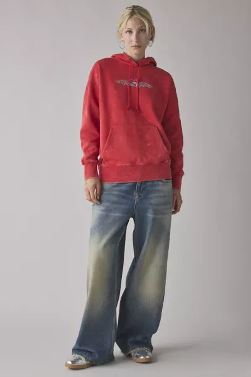 Puma Tech Graphic Washed Hoodie Sweatshirt