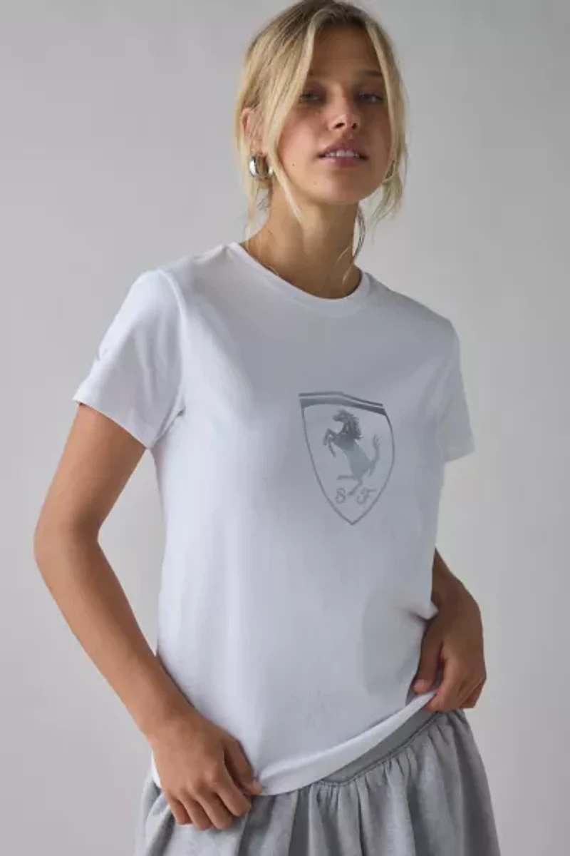 Puma Scuderia Ferrari Shield Graphic Tee
