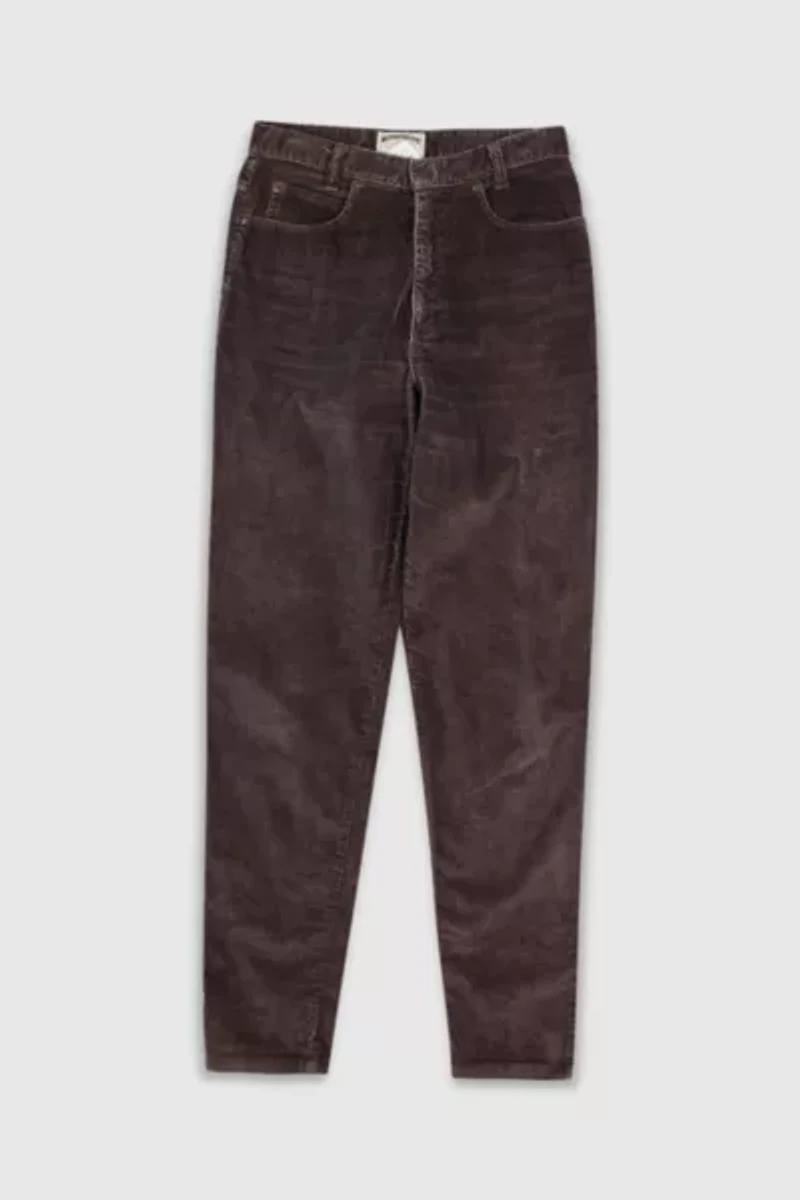 Vintage 90s Brown Corduroy Pants