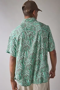 UO Printed Rayon Shirt