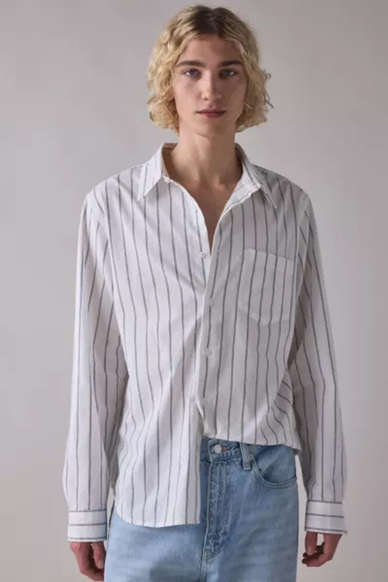 UO The Cotton Baggy Dress Shirt