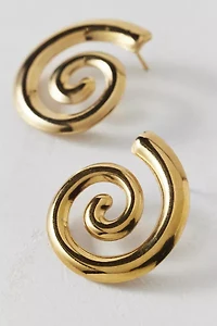 Statement Swirl Waterproof Earring