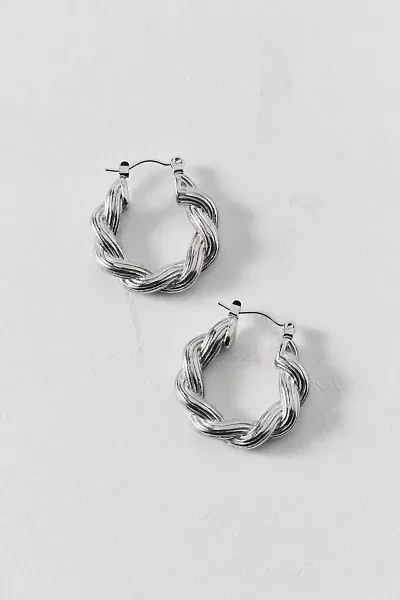 Twisted Waterproof Hoop Earring