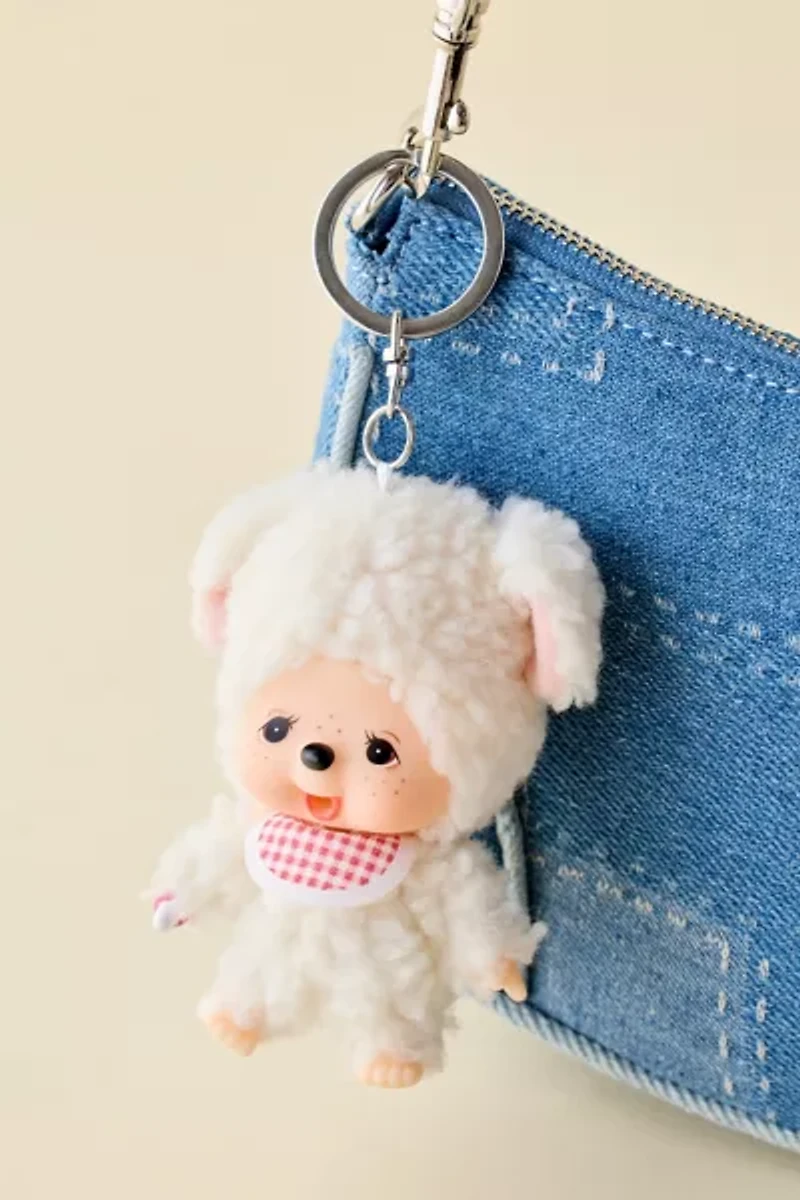 Monchhichi Friends Sheep Plushie Keychain