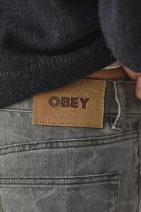 OBEY Classic Wrinkle Baggy Jean