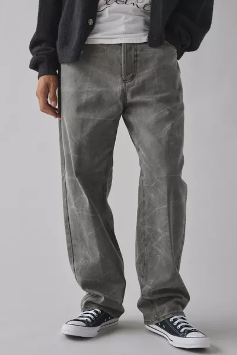 OBEY Classic Wrinkle Baggy Jean