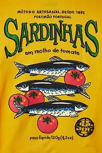 Sardinhas Fish Graphic Tee