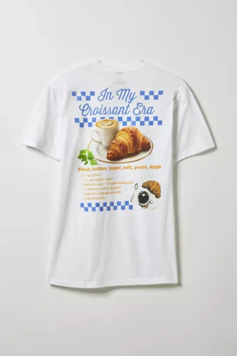 Croissant Cafe Graphic Tee