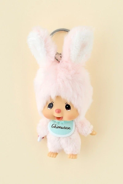 Monchhichi Friends Chimutan Bunny Plushie Keychain