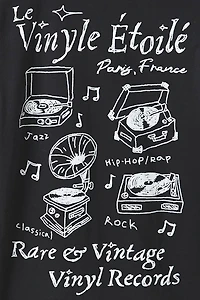 Rare & Vintage Vinyl Records Graphic Tee