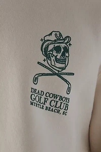 Dead Cowboys Golf Club Graphic Crew Neck Sweatshirt