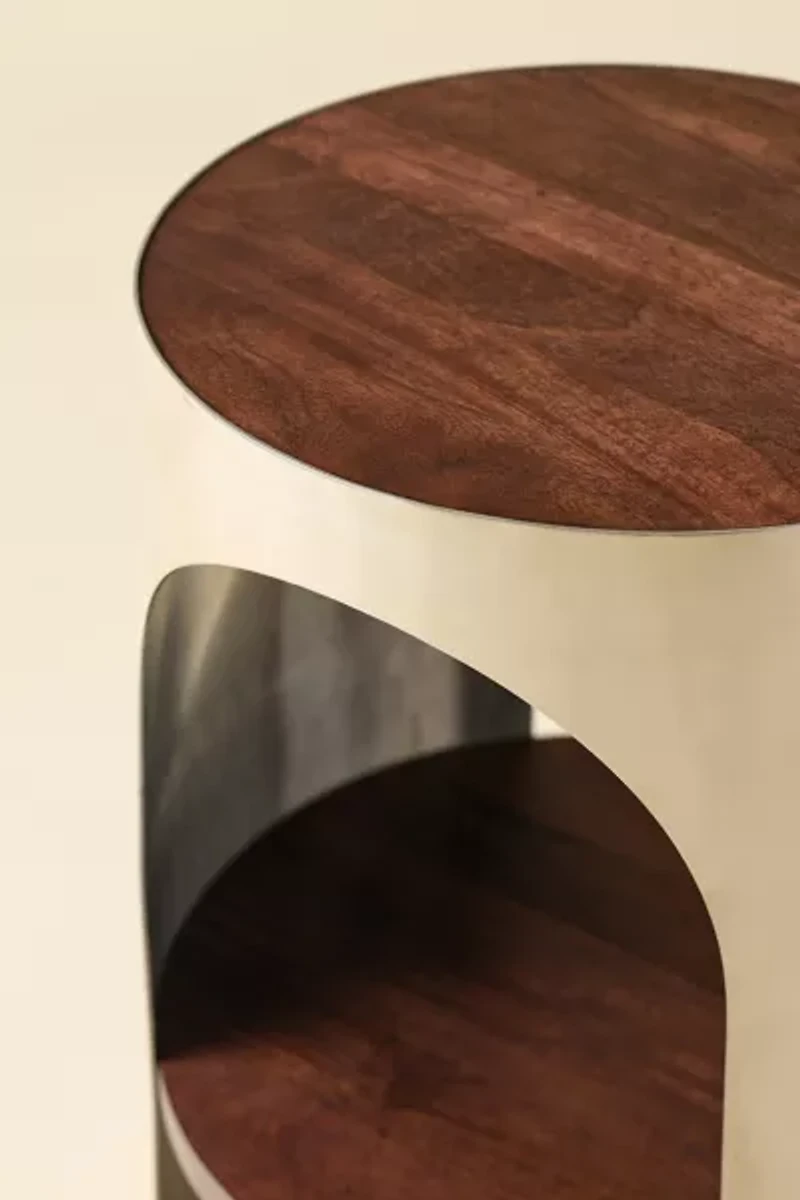 Rue Round Storage Nightstand
