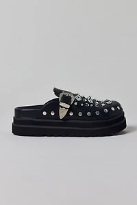 Azalea Wang Swiftly Studded Platform Clog