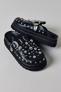 Azalea Wang Swiftly Studded Platform Clog