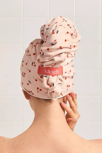 KITSCH Extra Large Quick-Dry Hair Towel Wrap