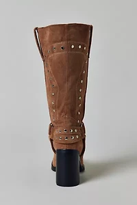 Azalea Wang Cirilla Studded Harness Boot