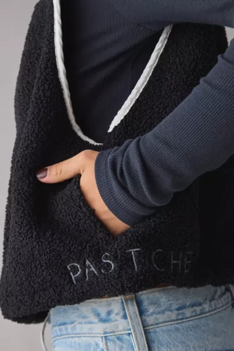 PASTICHE Montana Reversible Piled Fleece Vest
