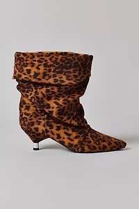 Azalea Wang Grebe Leopard Print Boot
