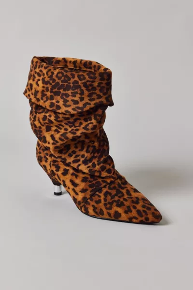 Azalea Wang Grebe Leopard Print Boot