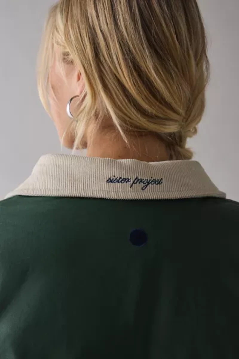 PASTICHE Land Waxed Cotton Puffer Barn Jacket