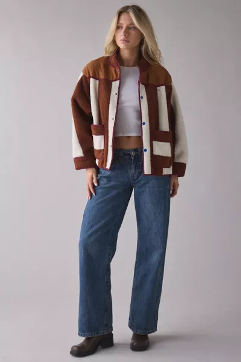 PASTICHE Jolie Oversized Fleece Jacket