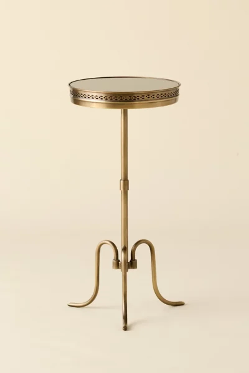 Ariana Mirror Top Side Table