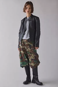 Schott Lambskin Leather Moto Jacket