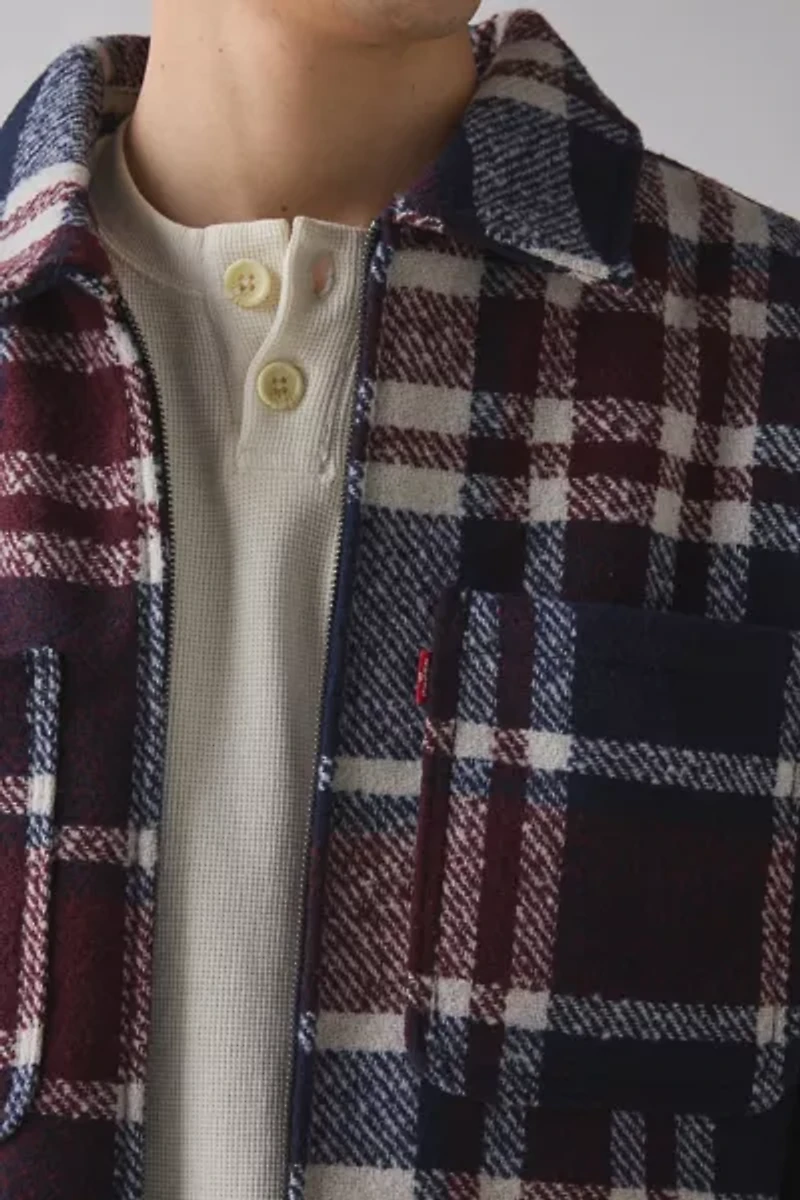 Levi’s® Plaid Wool Shirt Jacket